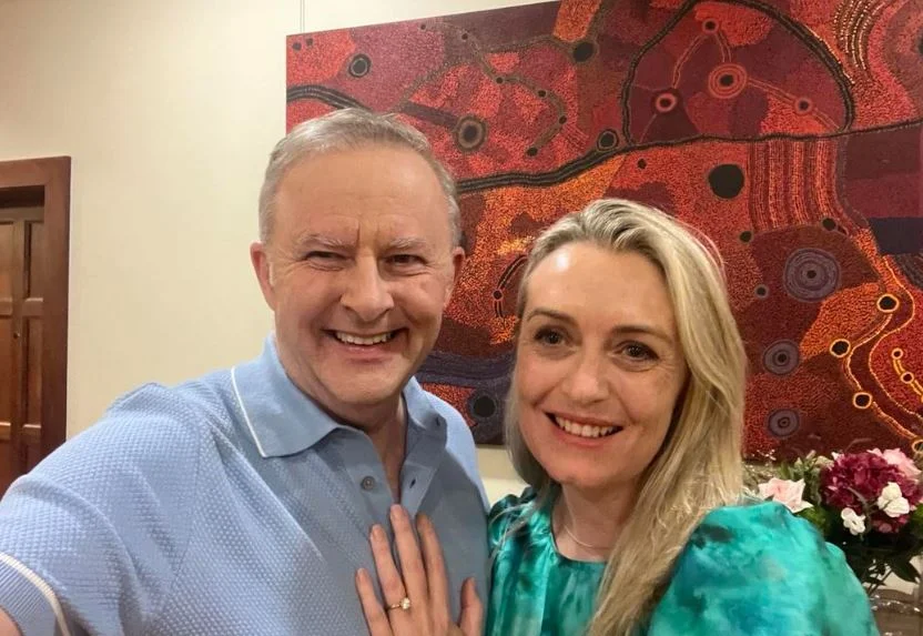 Anthony Albanese got engaged to Jodie Haydon