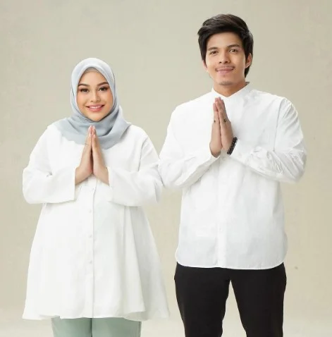 Aurel Hermansyah with her husband