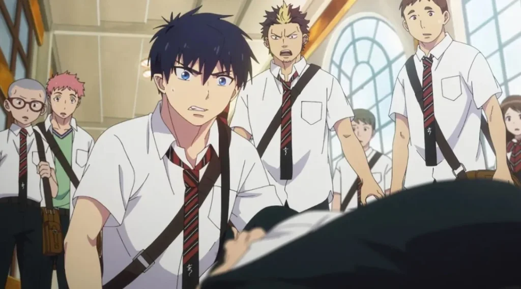 Blue Exorcist Shimane Illuminati Saga plot