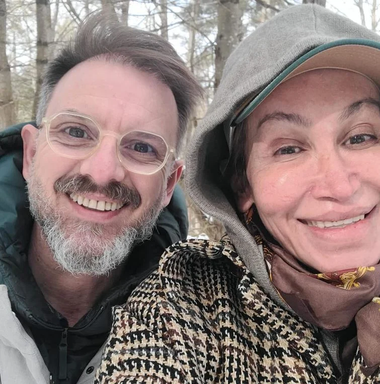 Cecilia Gentili with her bestfriend