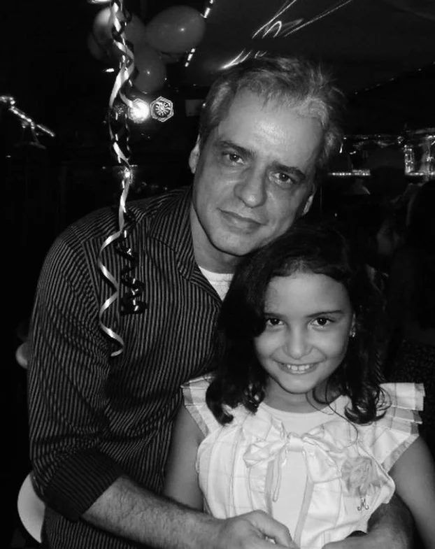 Childhood photo of Gabriela Moura