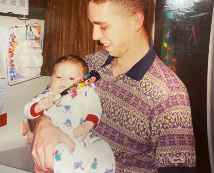 Cody Golyar and his father Raymond Strahan