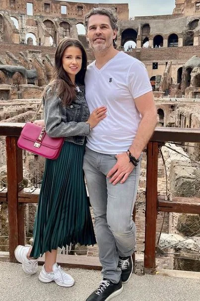 Dominika Branisova with boyfriend