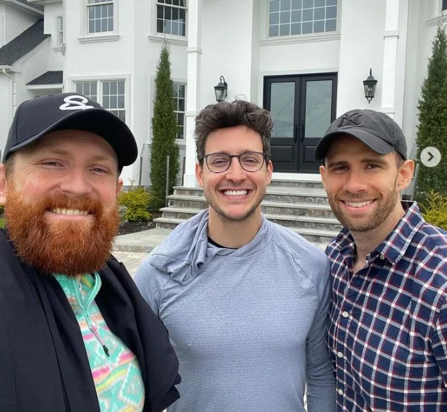 Dr Mike with his friends