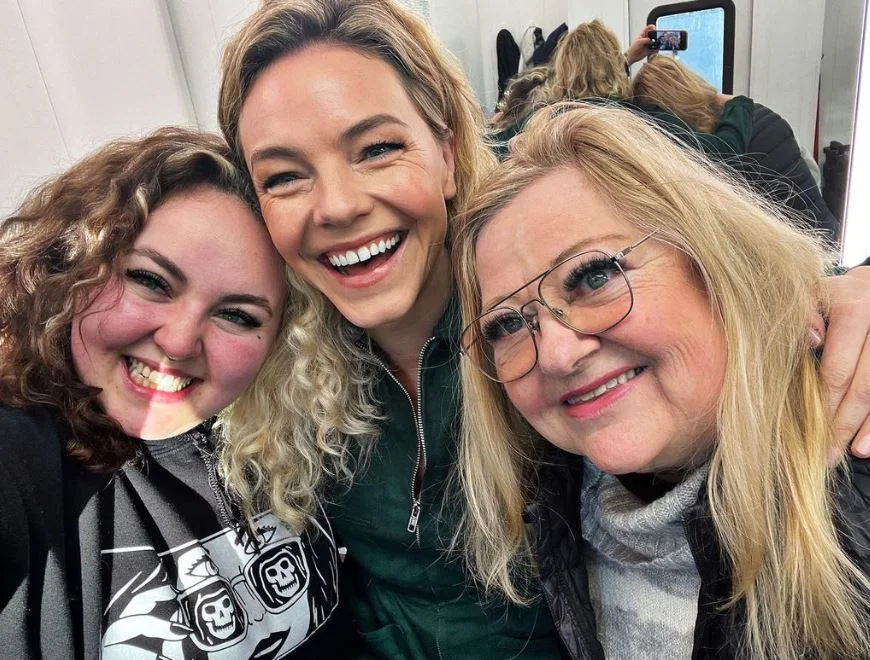 Eloise Mumford and friends