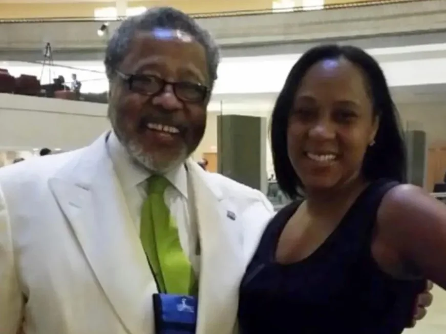 Fani Willis with her father