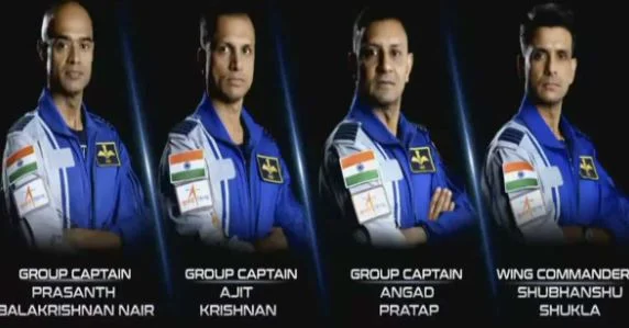 Gaganyaan astronauts
