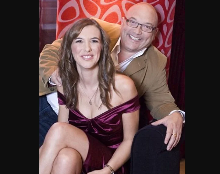 Heidi Brown with her ex-husband Gregg Wallace