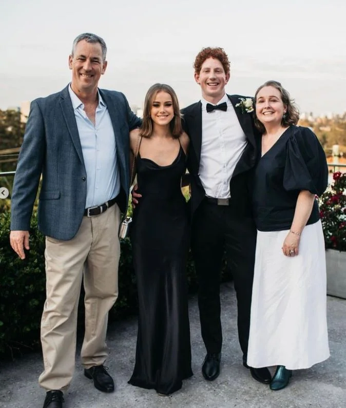 Hugh Weibgen with family