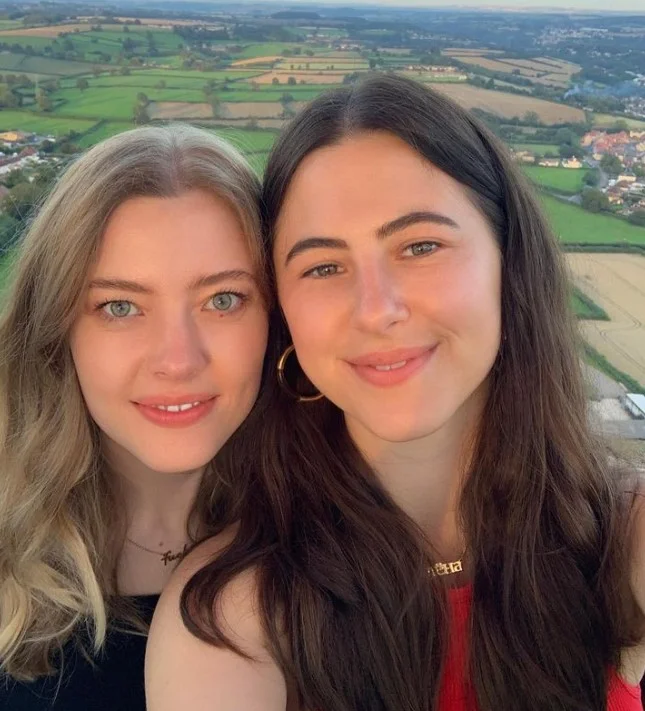 Jennifer English with her girlfriend