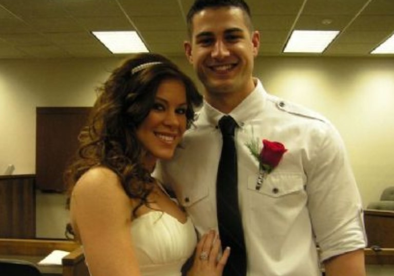 Jesse Cabot with his ex-wife