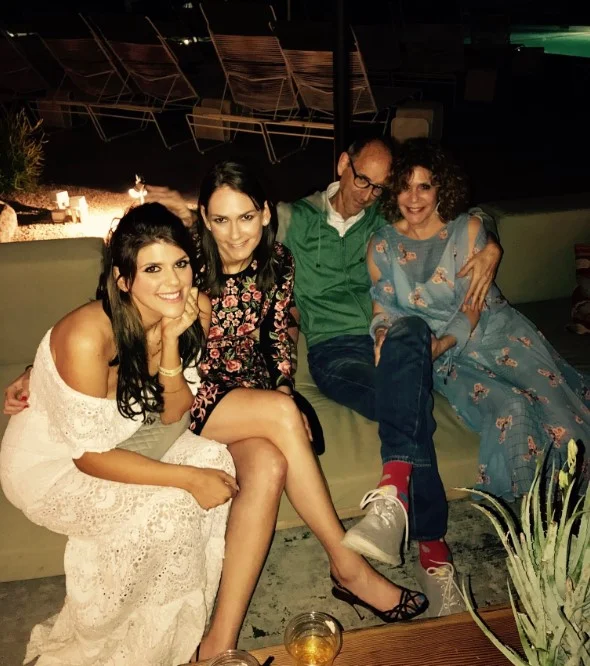 Jessica Tarlov with her family members