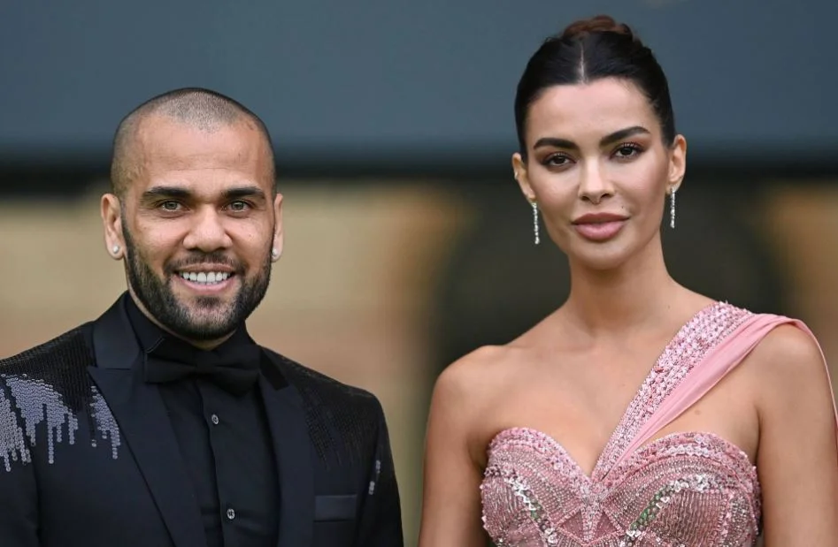 Joana Sanz and Dani Alves