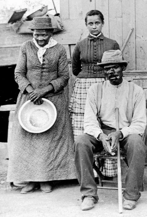 John Tubman wife Harriet Tubman with her second husband Nelson Davis and daughter Gertie