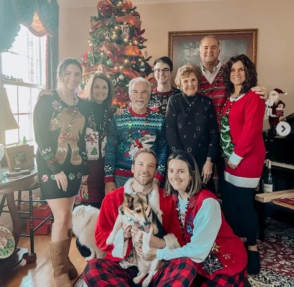 Kenny Barnes with his family