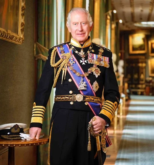 King Charles belongs to a royal family