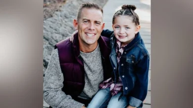 Kinsley Murray with her lovely father