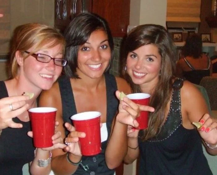 Kristin Batalucco with her friends