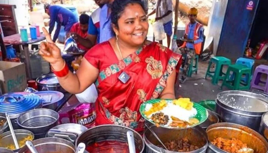 Kumari Aunty's food stall