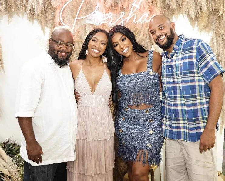 Lauren Williams with her siblings