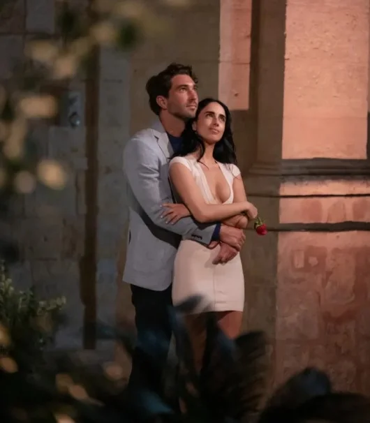Maria Georgas with Joey Graziadei