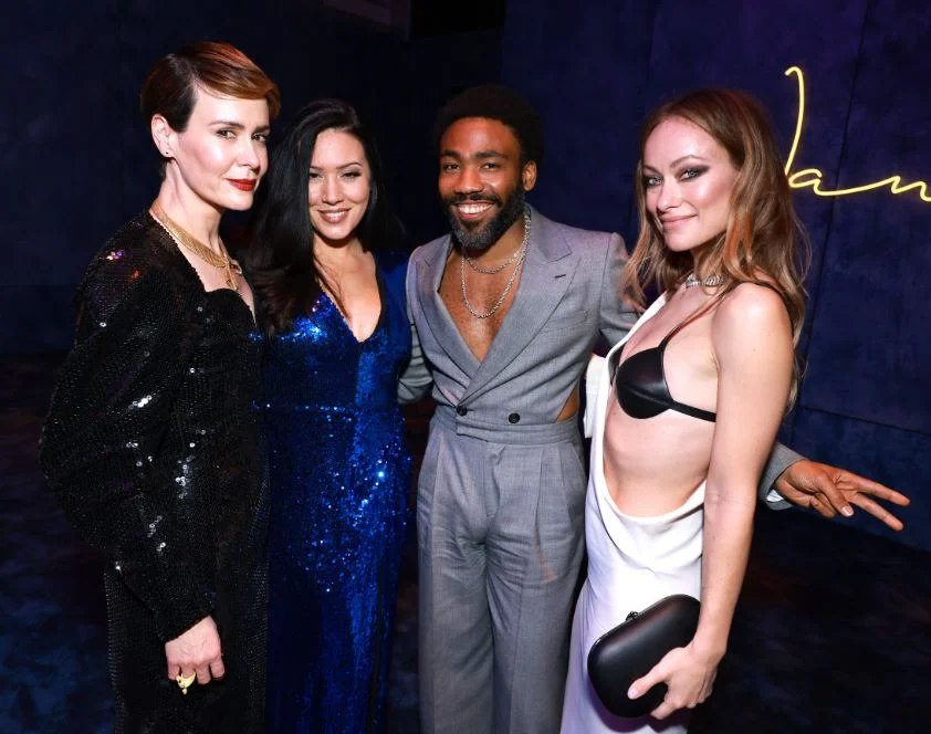 Michelle White with her friends
