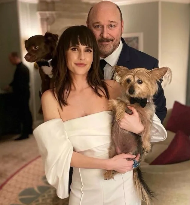 Molly Sasso with her husband Will Sasso