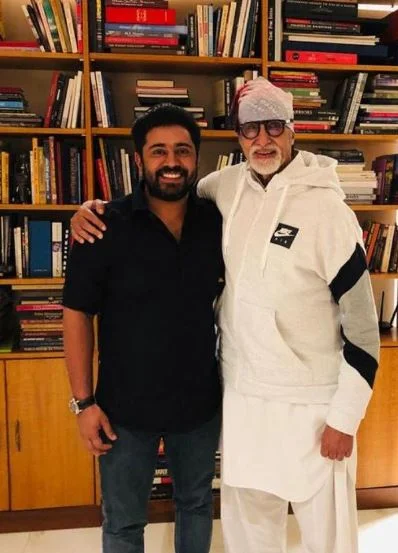 Nivin Pauly with amitabh bachchan