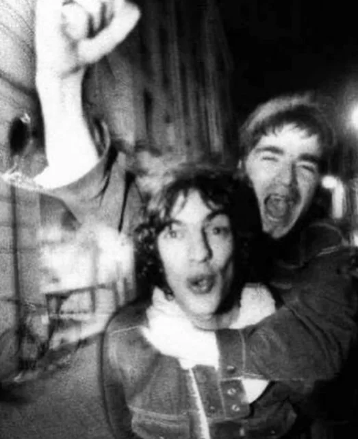 Noel Gallagher's old image with Richard Ashcroft