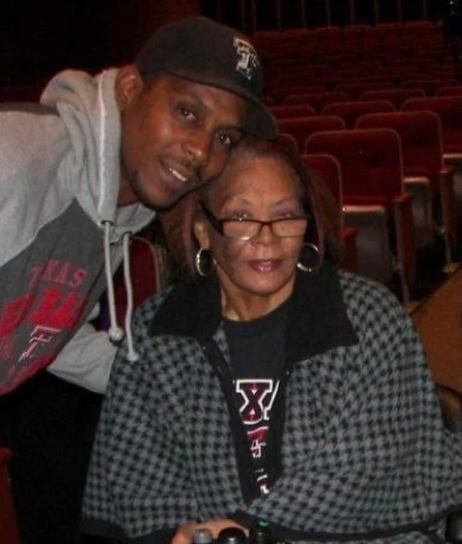 Patrick Mahomes Sr and his mother