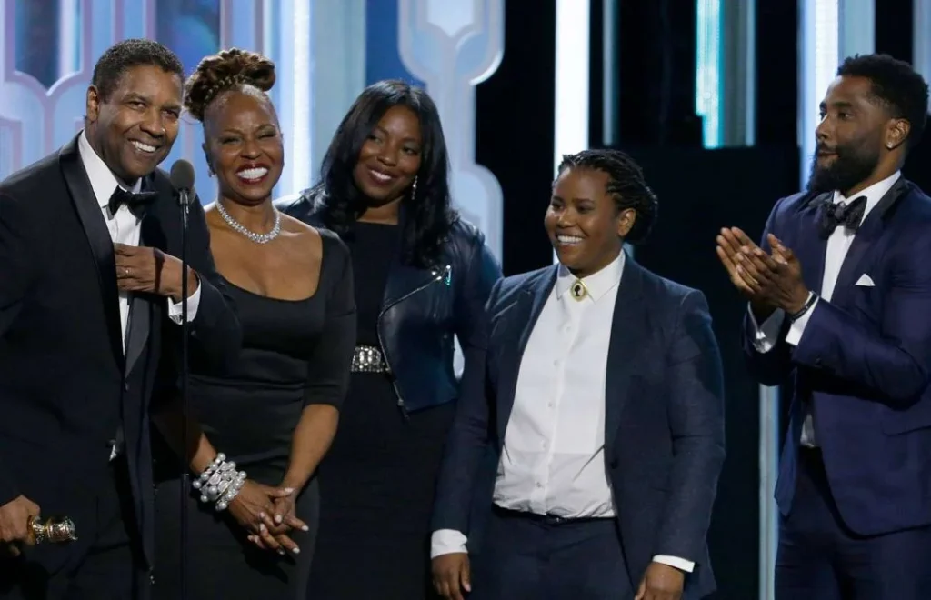 Pauletta Washington and her family