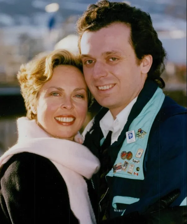 Phil Christensen with his ex-wife