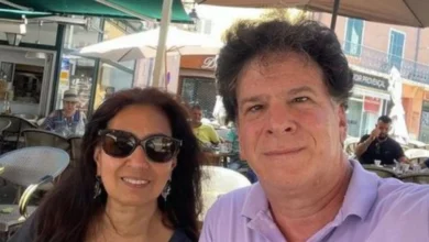 Pia Malaney with her husband