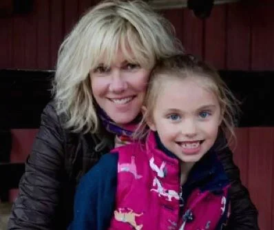Rielle Hunter with her daughter