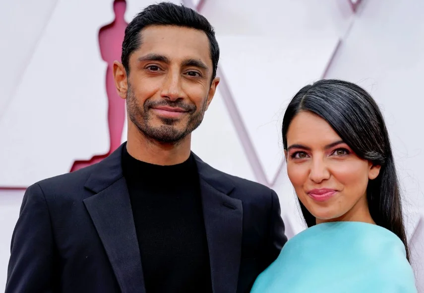 Riz Ahmed and his wife