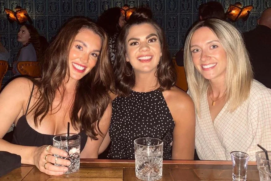 Samantha Tarkowski and her friends