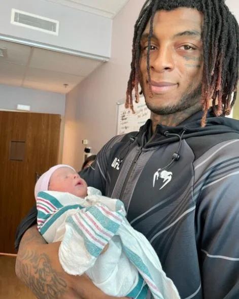 Sedriques Dumas with his son Leo