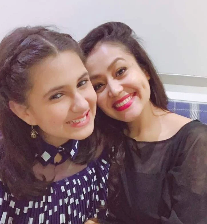 Suhani Bhatnagar with Neha Kakkar
