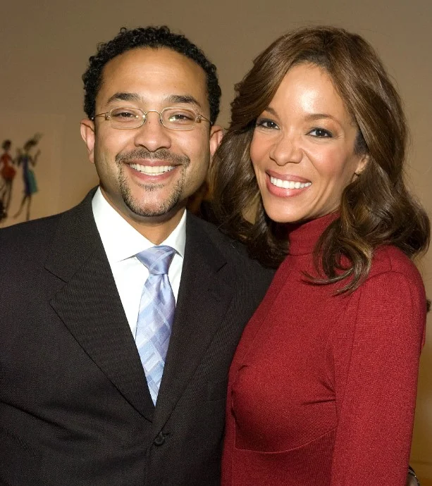 Sunny Hostin with her husband