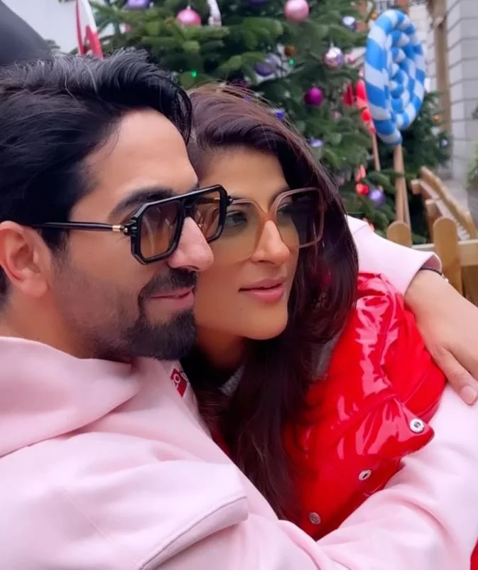 Tahira Kashyap with her husband Ayushmann Khurrana