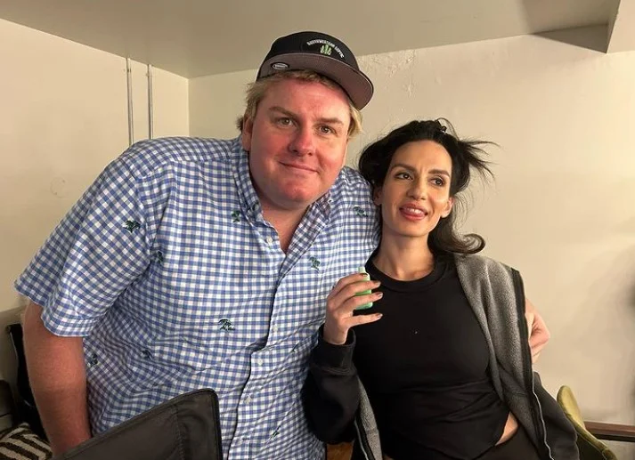 Tim Dillon with Anna Khachiyan