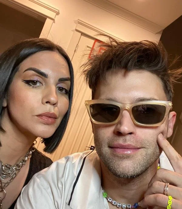 Tom Schwartz with wife
