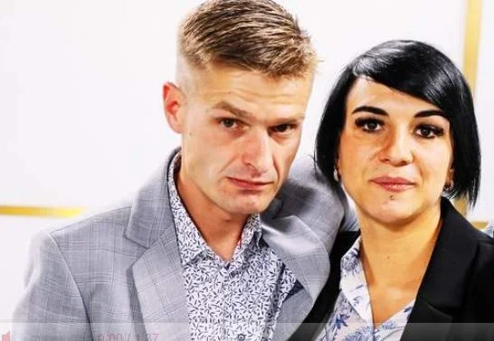 Tomasz Komenda with his wife