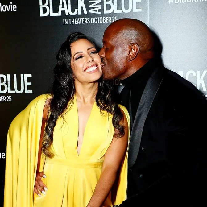 Tyrese Gibson with his ex-wife Samantha Lee