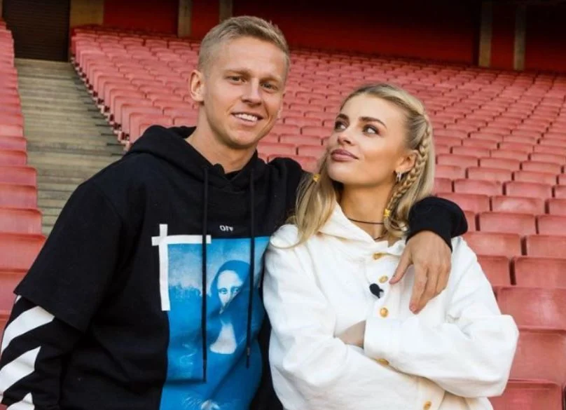 Vlada Zinchenko is the wife of Oleksandr Zinchenko