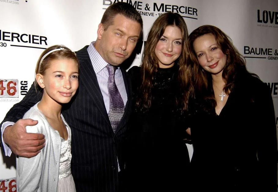 Alaia Baldwin with family