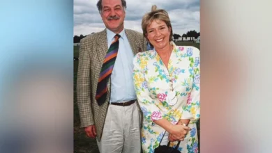 Clive Jones with his wife