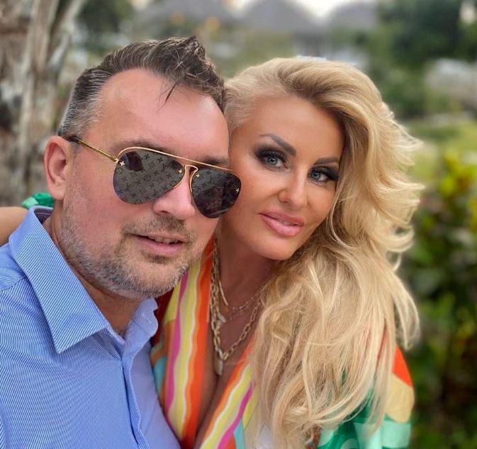 Dagmara Kaźmierska and her partner