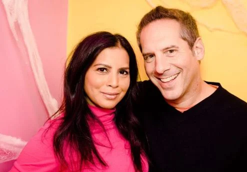 Hitha Herzog with her husband