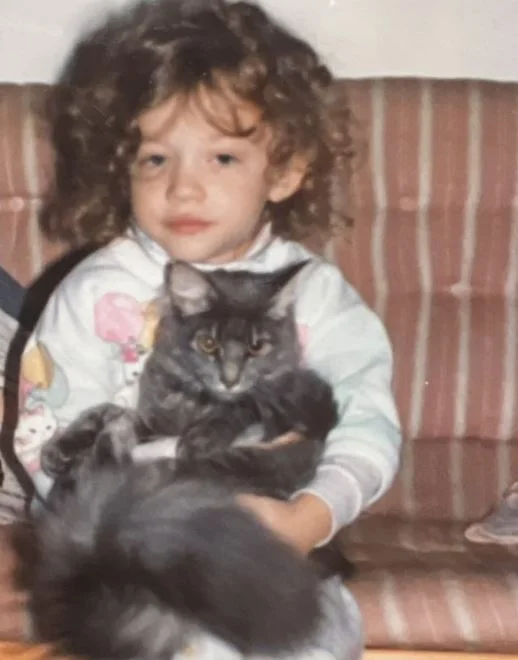 Kat Dennings childhood picture